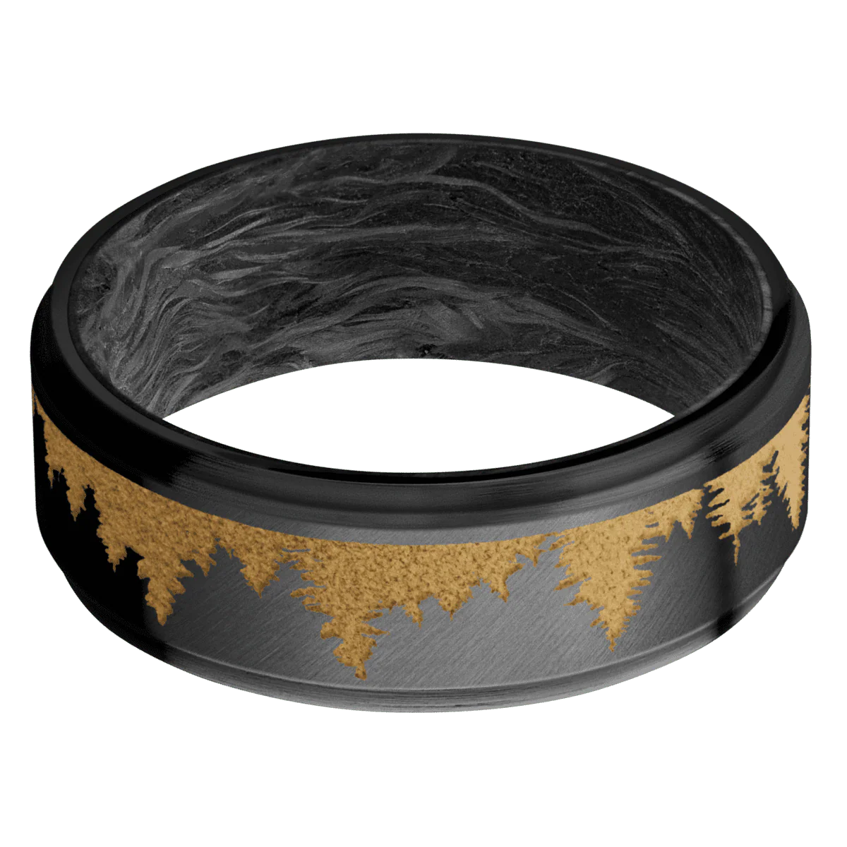 Zirconium + Anglesatin , Satin Finish + Forged Carbon Fiber - Image 3