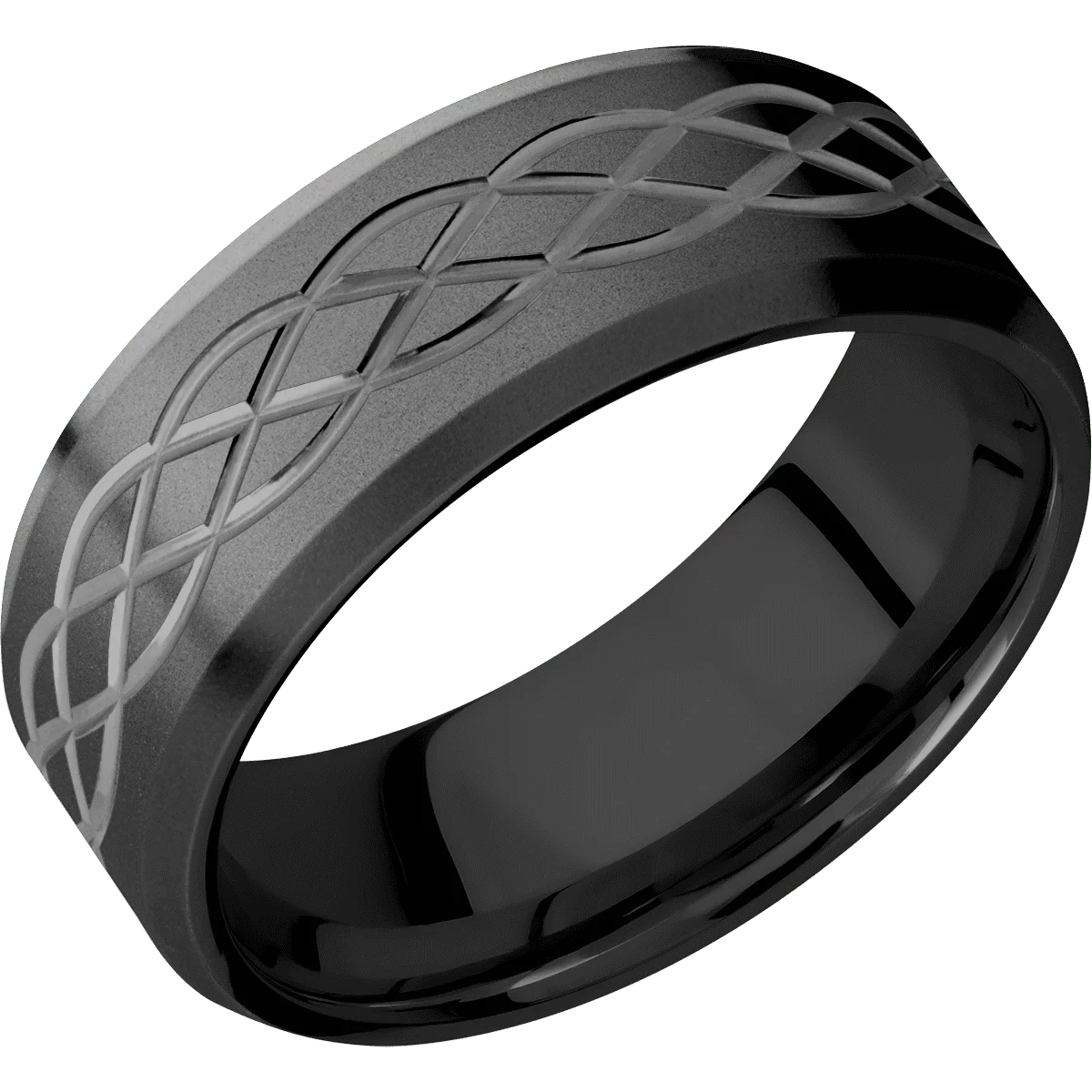 Zirconium + Bead , Bead Finish - Image 2