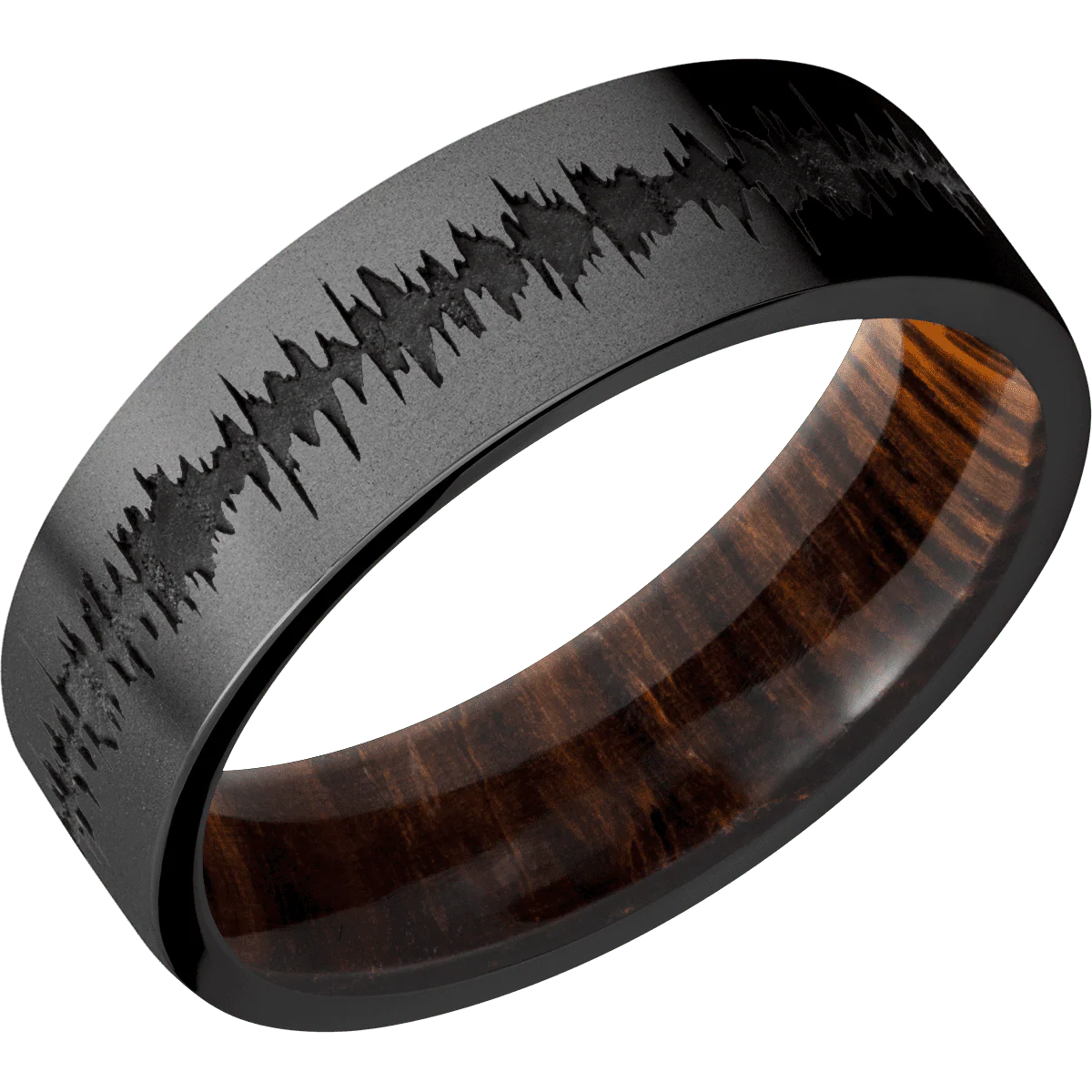 Zirconium + Bead Finish + Cocobolo - Image 2