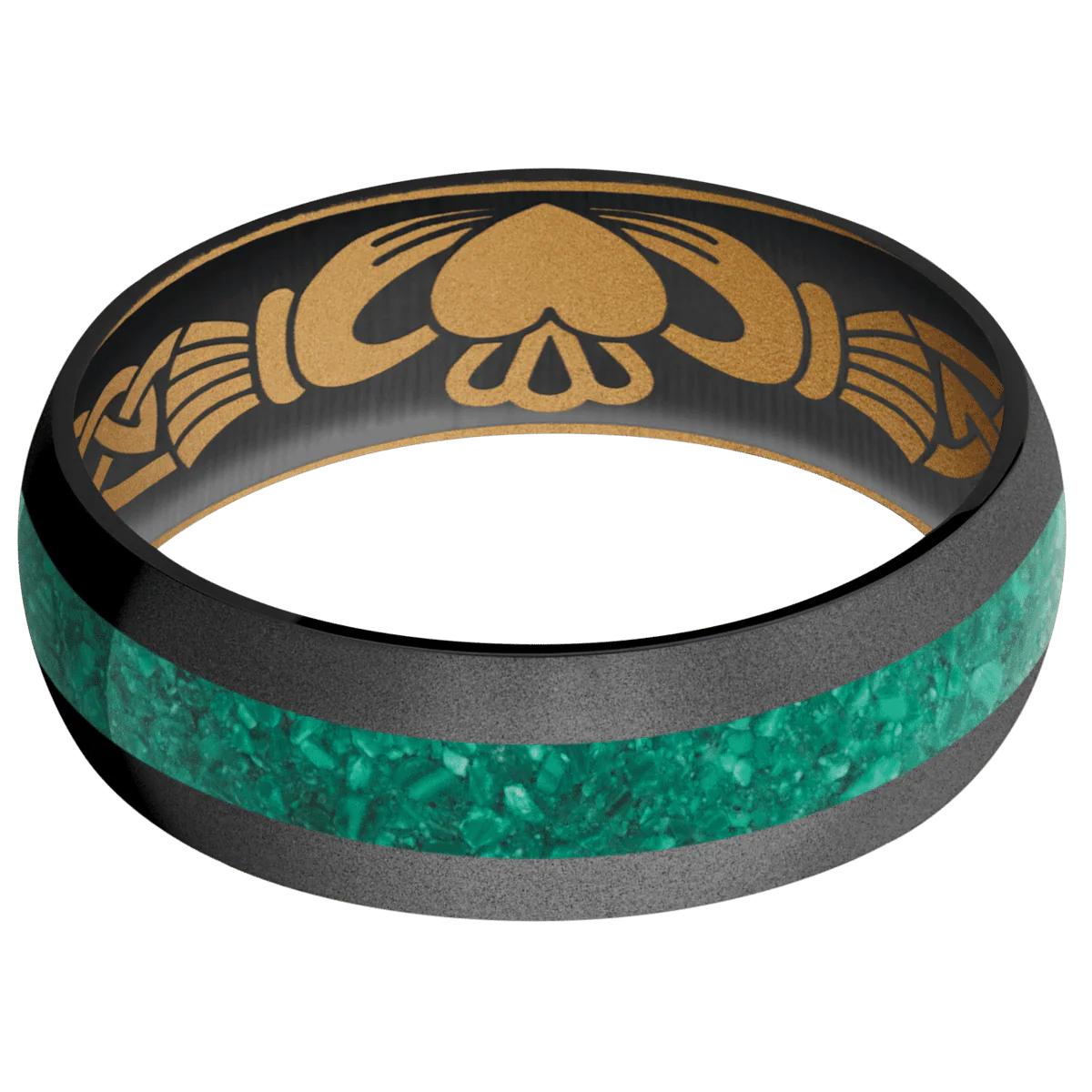 Zirconium + Bead Finish + Gold - Image 3