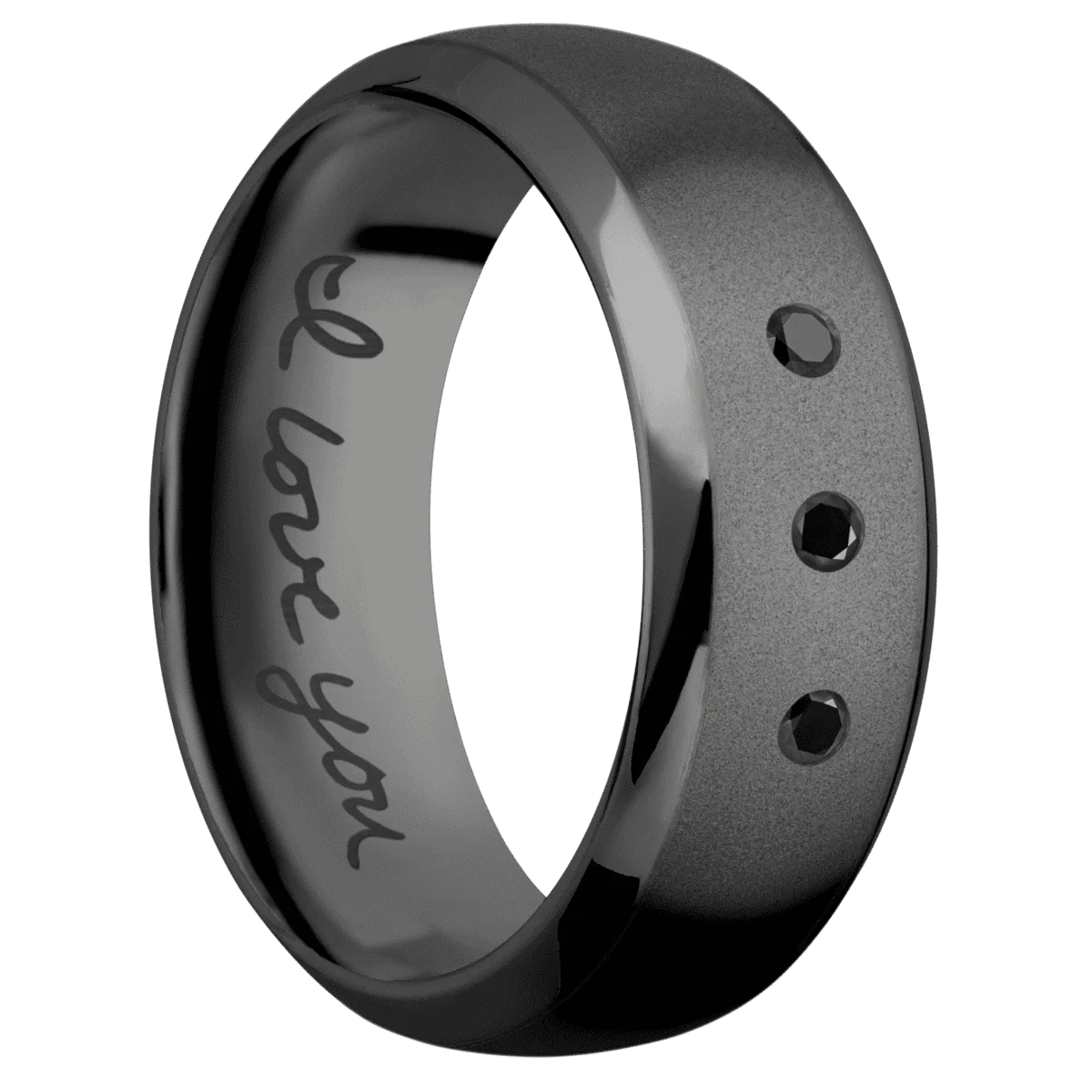 Zirconium + Bead , Polish Finish