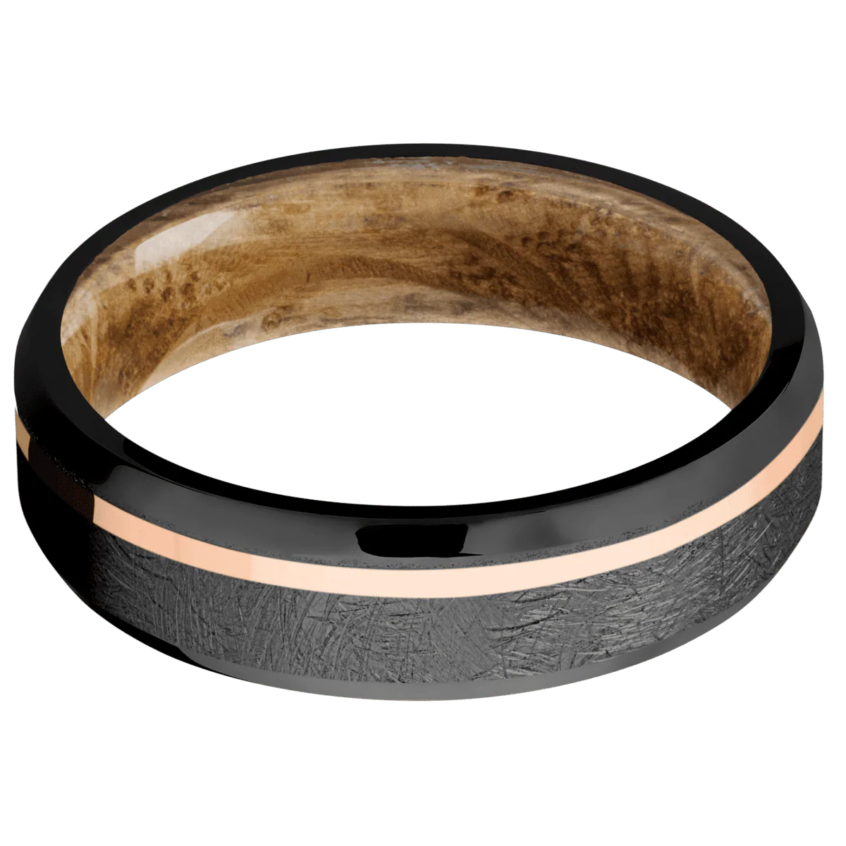 Zirconium + Distressed , Polish Finish + Whiskey Barrel - Image 3