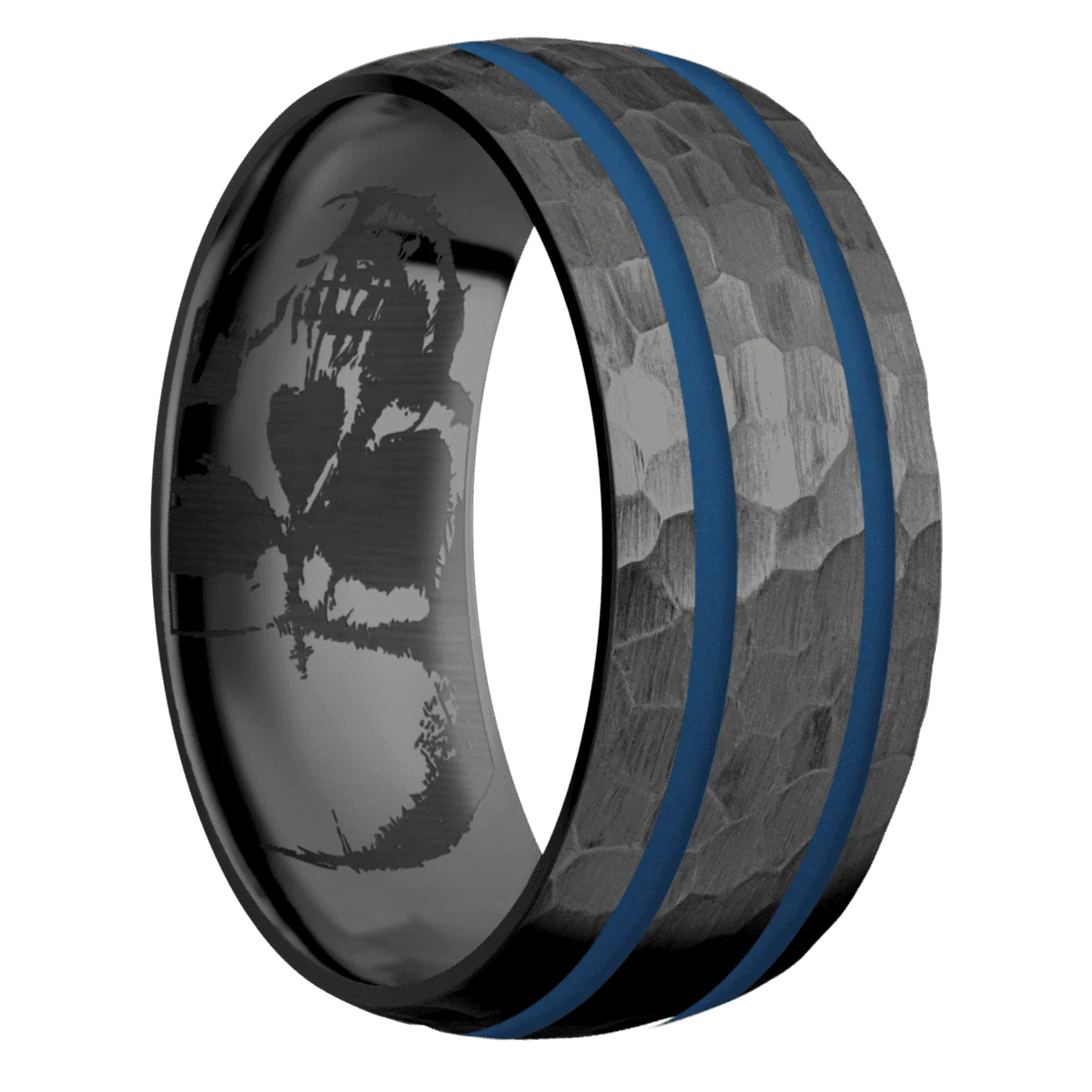 Zirconium + Hammer Finish