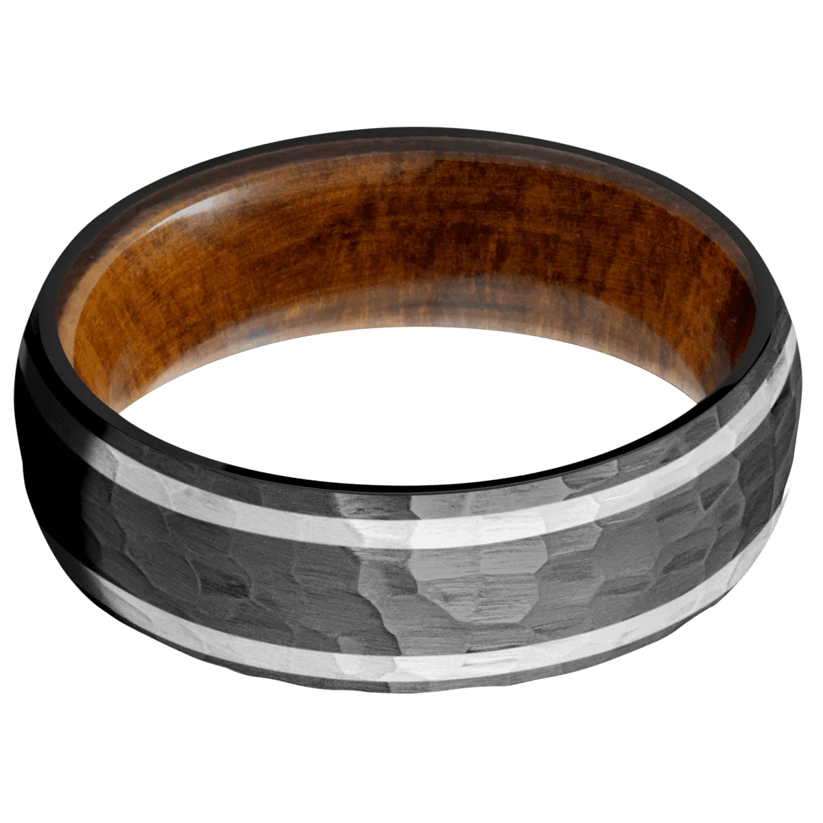Zirconium + Hammer Finish + Desert Iron Wood - Image 3