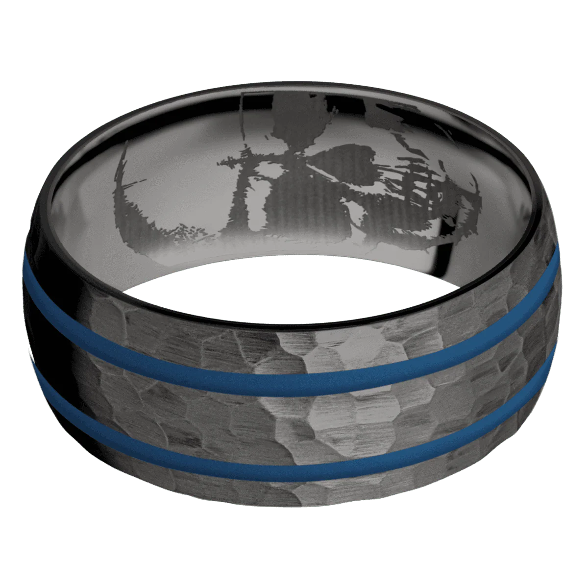 Zirconium + Hammer Finish + Tantalum Noir - Image 3