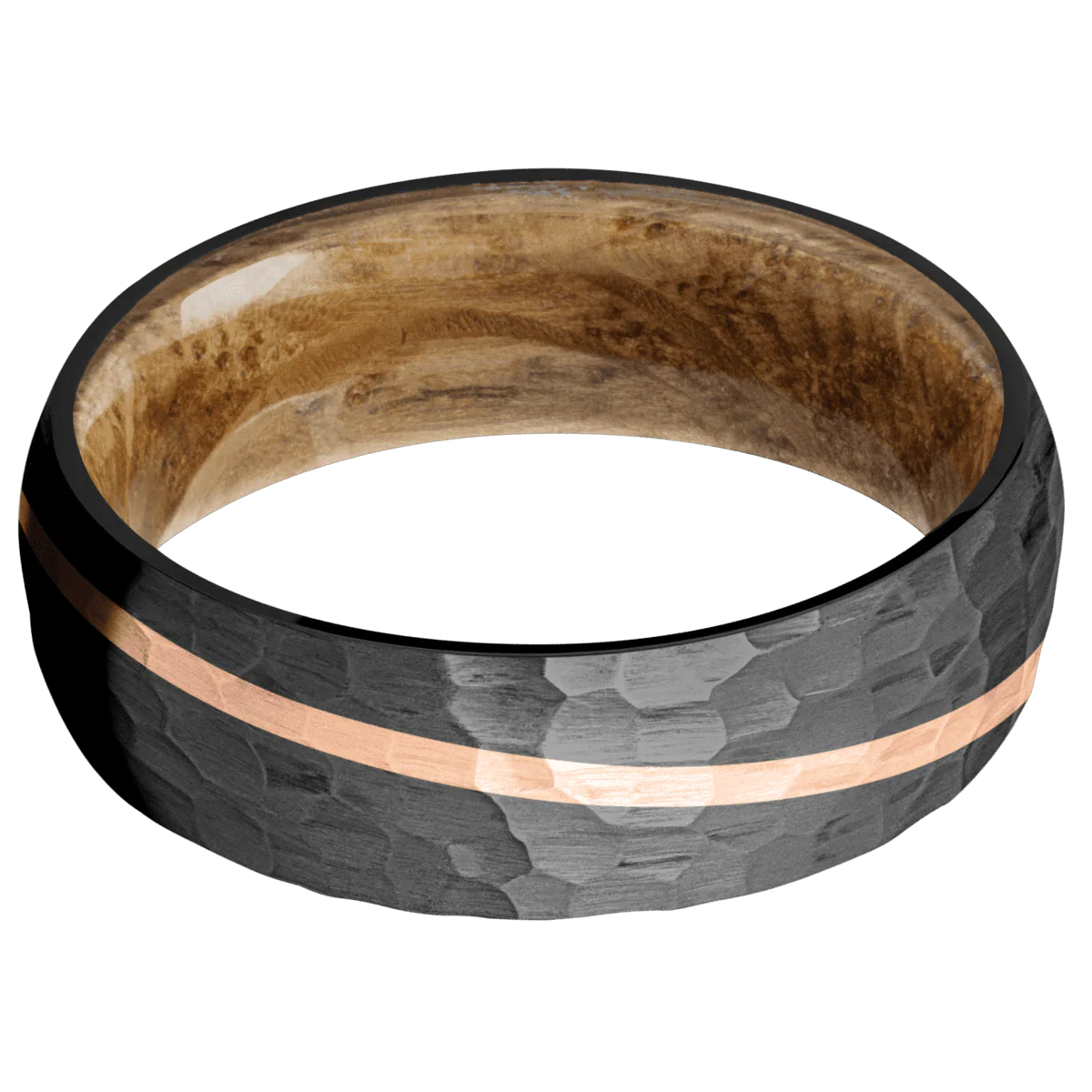 Zirconium + Hammer Finish + Whiskey Barrel - Image 3