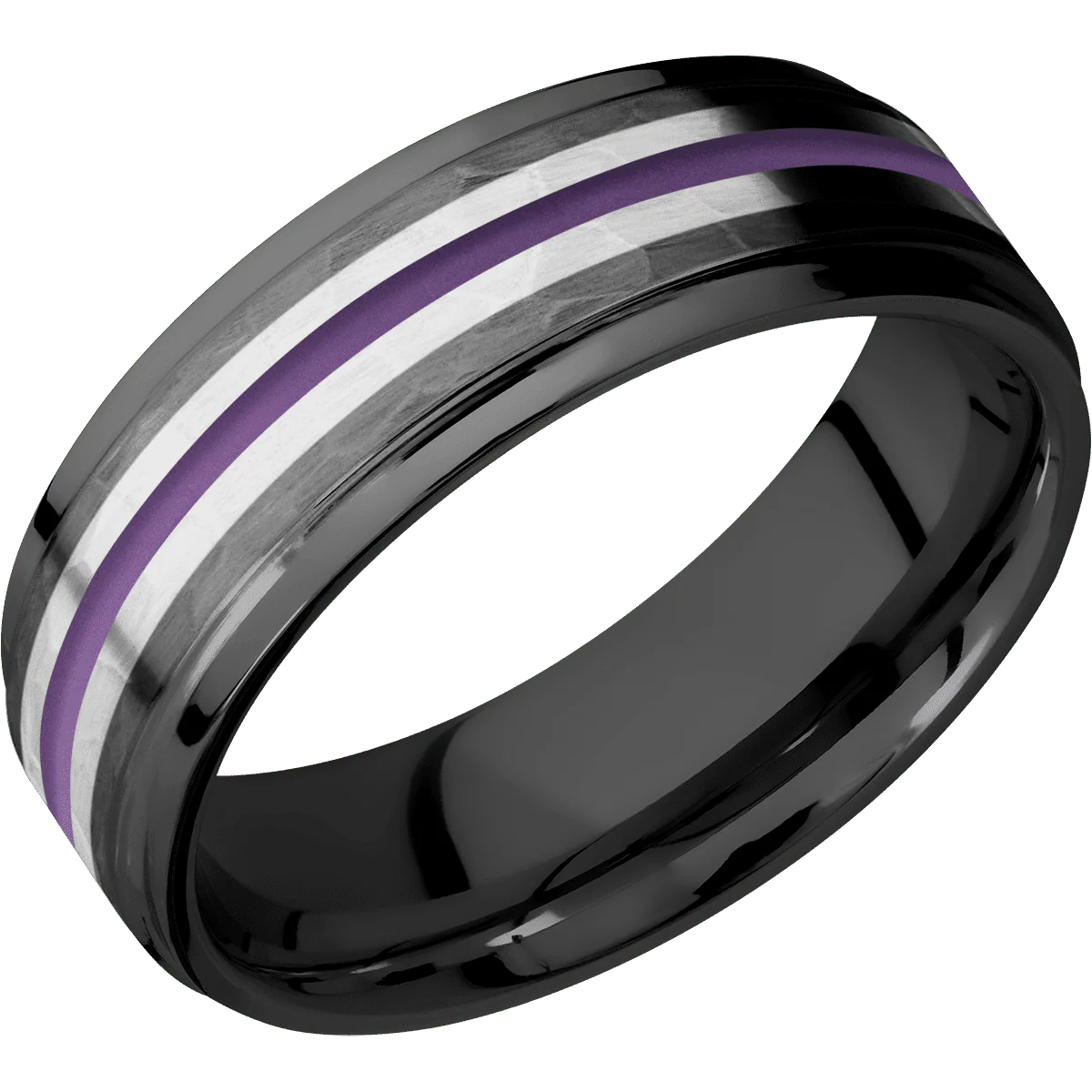 Zirconium + Hammer , Polish Finish - Image 2