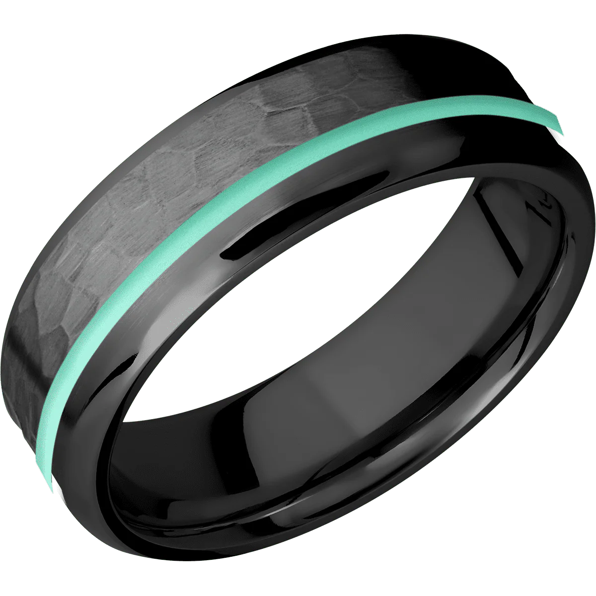 Zirconium + Hammer , Polish Finish - Image 2