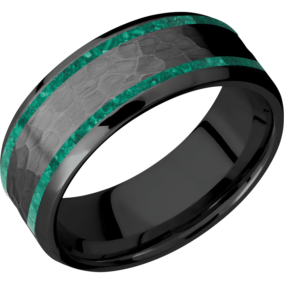 Zirconium + Hammer , Polish Finish - Image 2