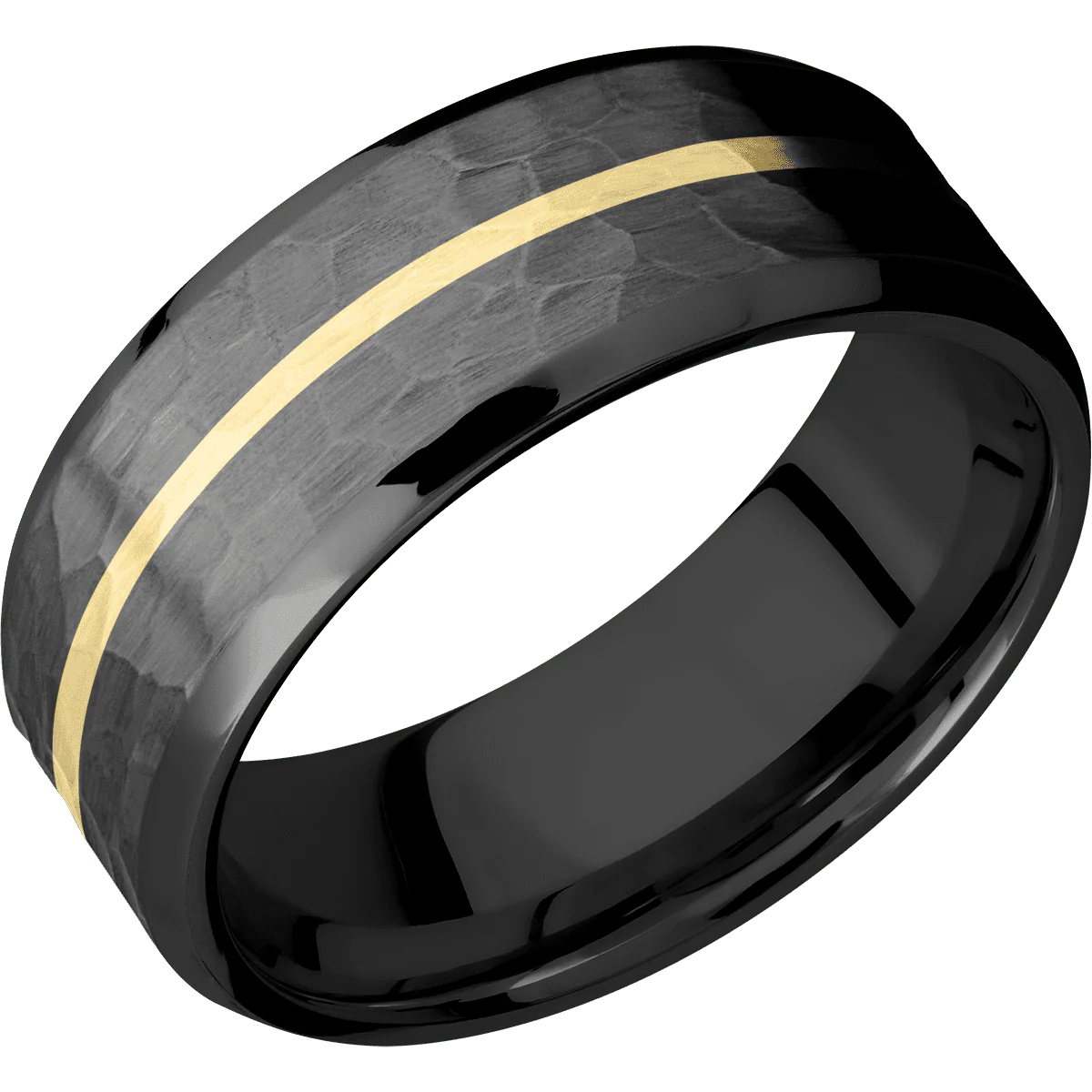 Zirconium + Hammer , Polish Finish - Image 2