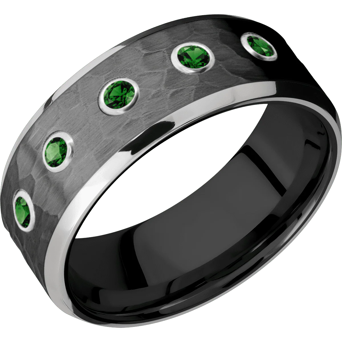 Zirconium + Hammer , Polish Finish - Image 2