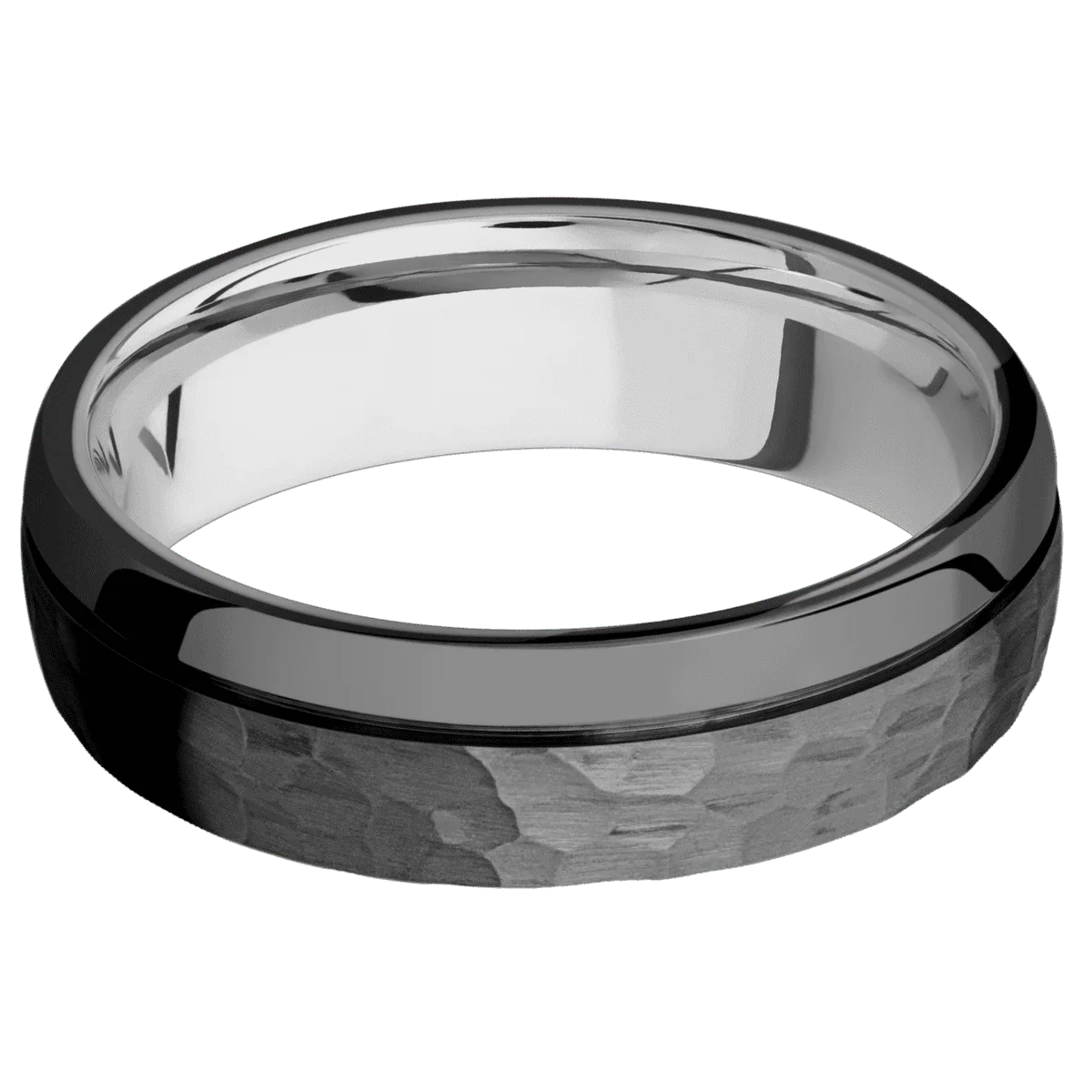 Zirconium + Hammer , Polish Finish + Titanium - Image 3