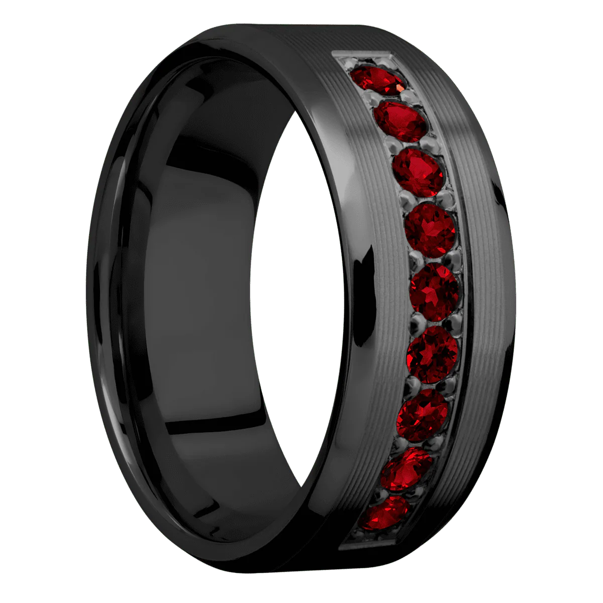 Zirconium + Machine , Polish Finish