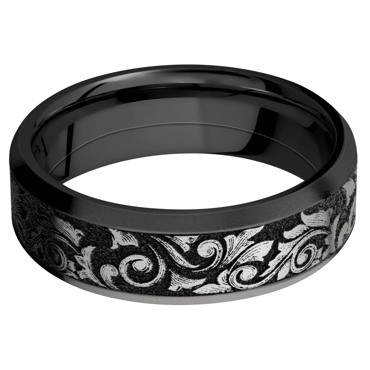 Zirconium + Polish , Bead Finish - Image 3