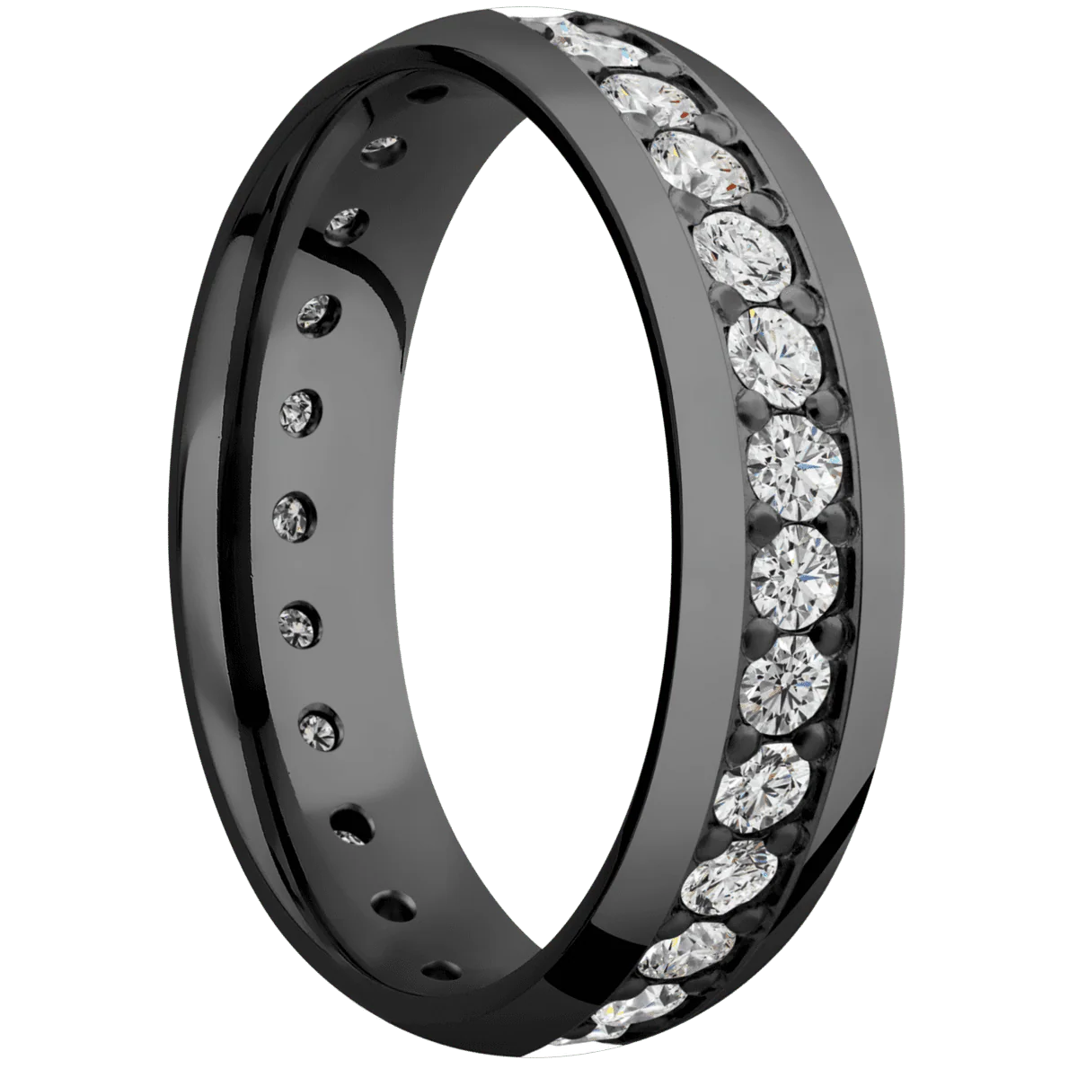 Zirconium + Polish Finish