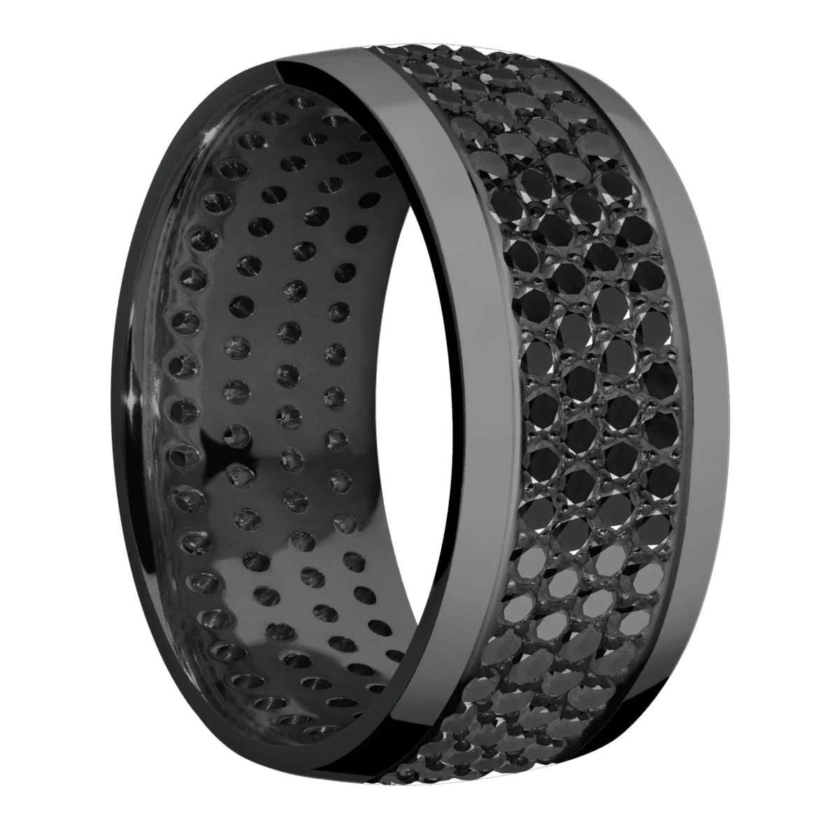 Zirconium + Polish Finish