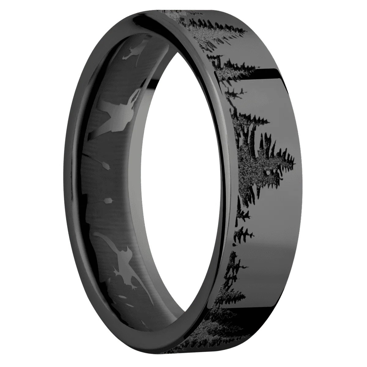 Zirconium + Polish Finish