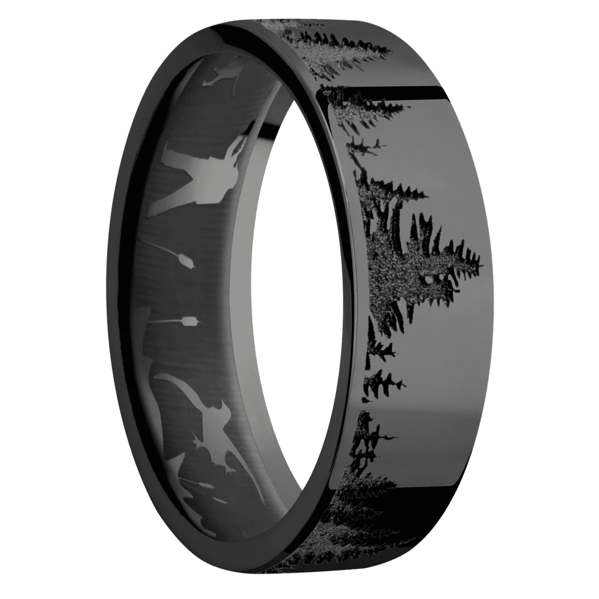 Zirconium + Polish Finish