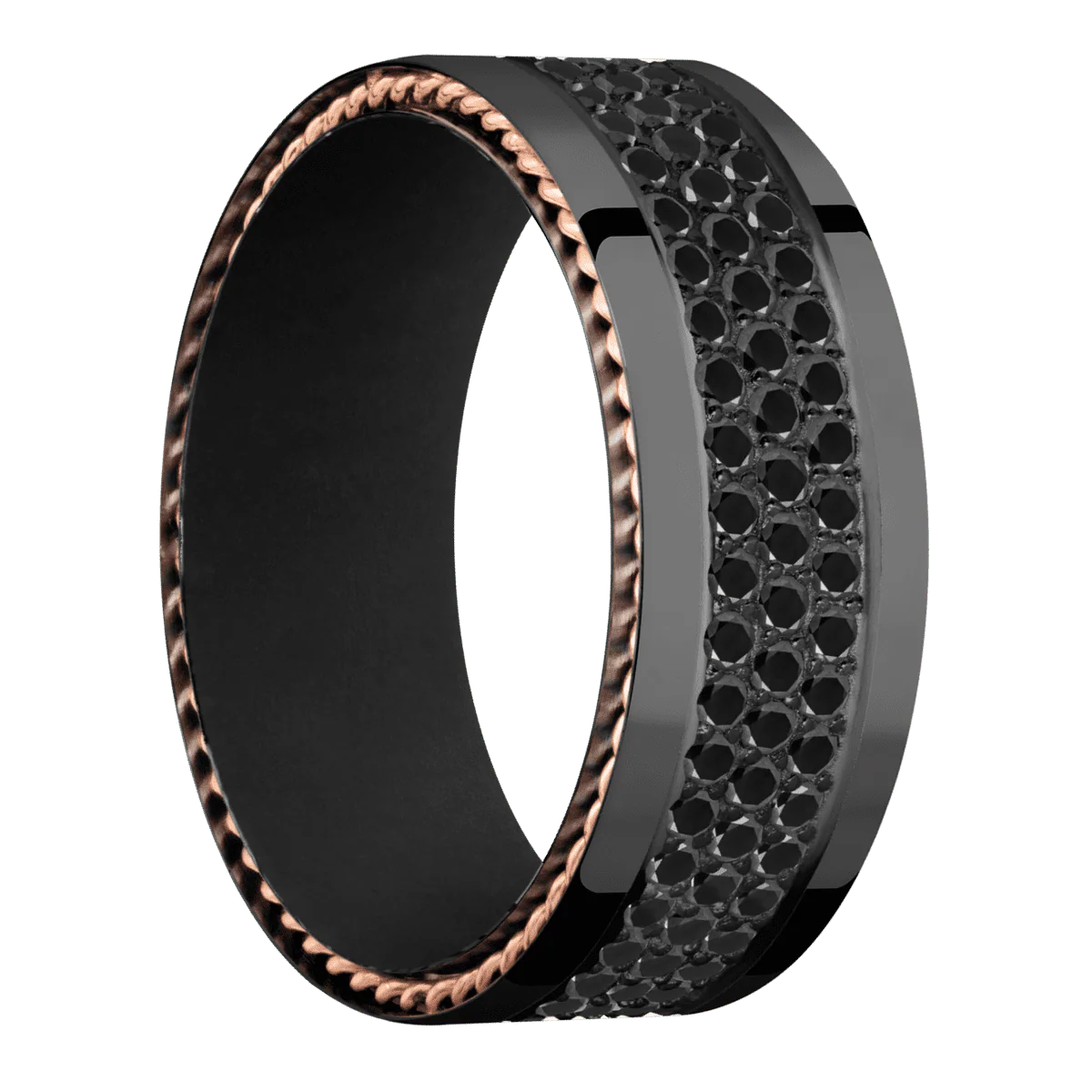Zirconium + Polish Finish + Black
