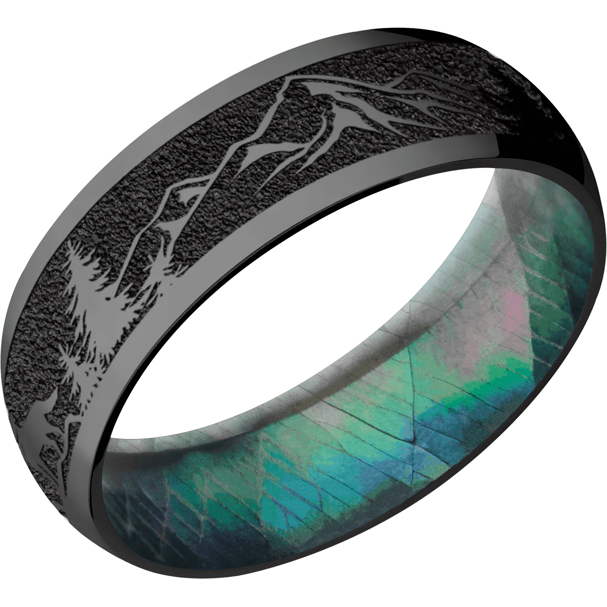 Zirconium + Polish Finish + Black Mother of Pearl - Image 2