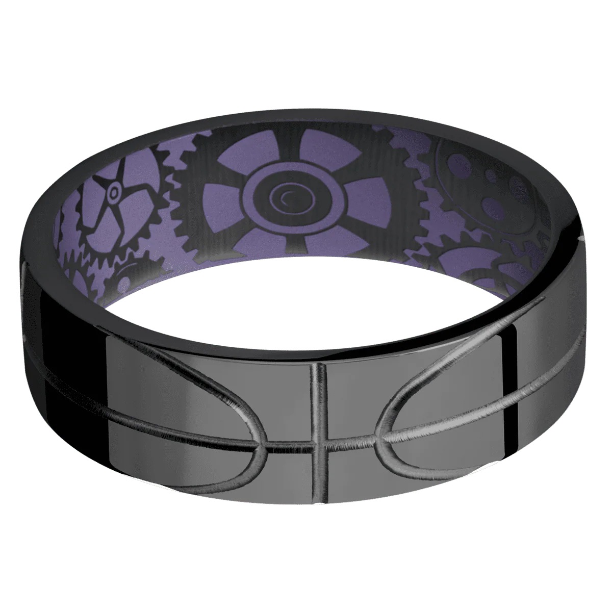 Zirconium + Polish Finish + Bright Purple - Image 3