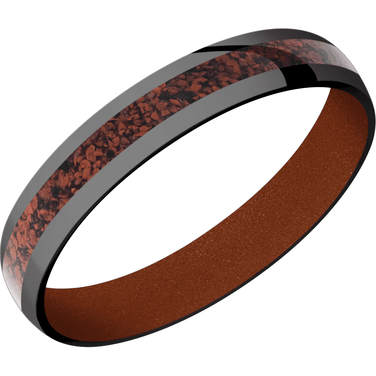 Zirconium + Polish Finish + Copper Suede - Image 2