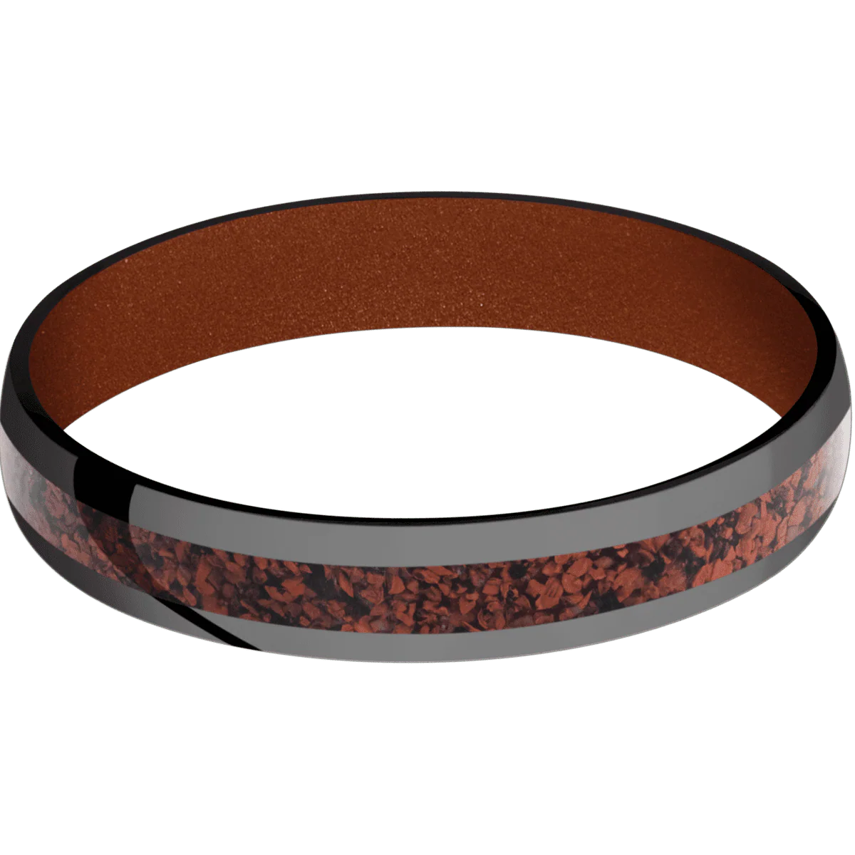 Zirconium + Polish Finish + Copper Suede - Image 3