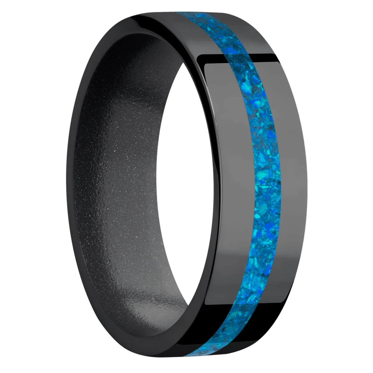 Zirconium + Polish Finish + Dark Grey