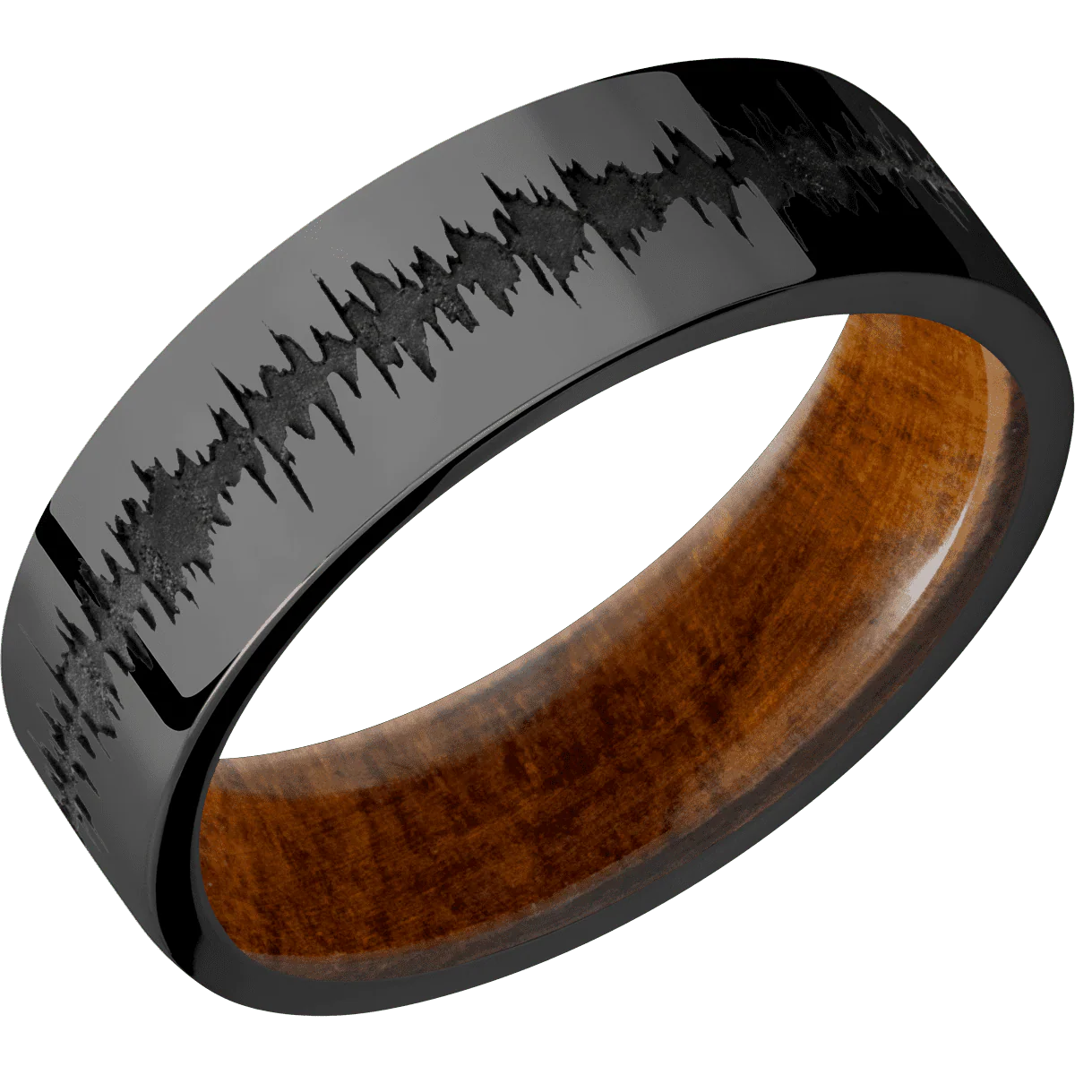 Zirconium + Polish Finish + Desert Iron Wood - Image 2