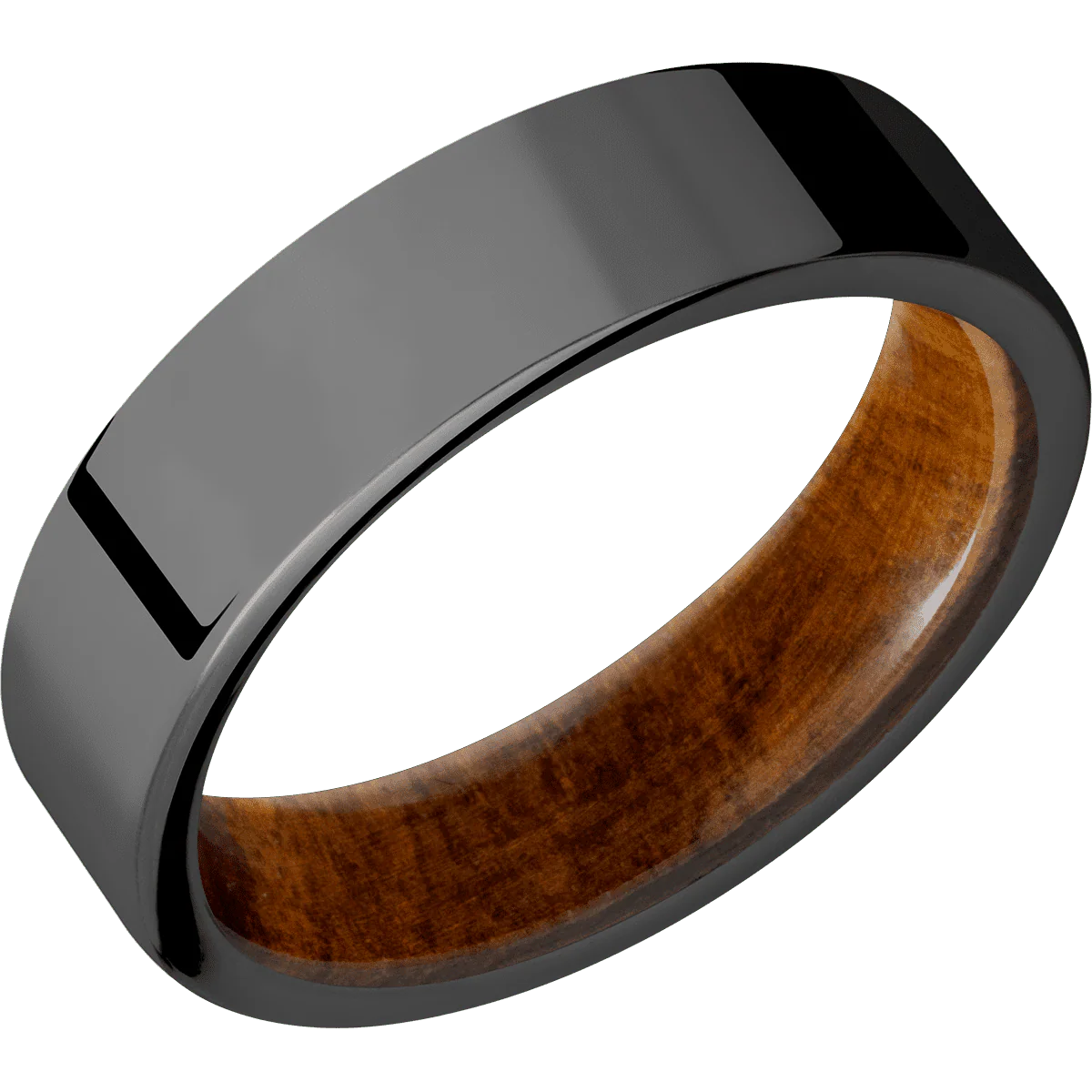 Zirconium + Polish Finish + Desert Iron Wood - Image 2