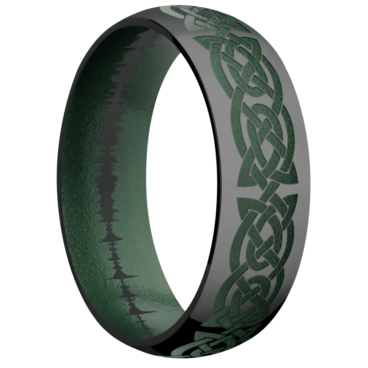 Zirconium + Polish Finish + Eastern Green