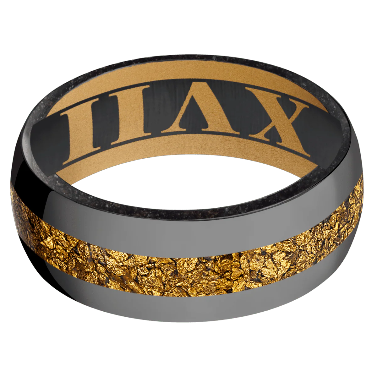 Zirconium + Polish Finish + Gold - Image 3