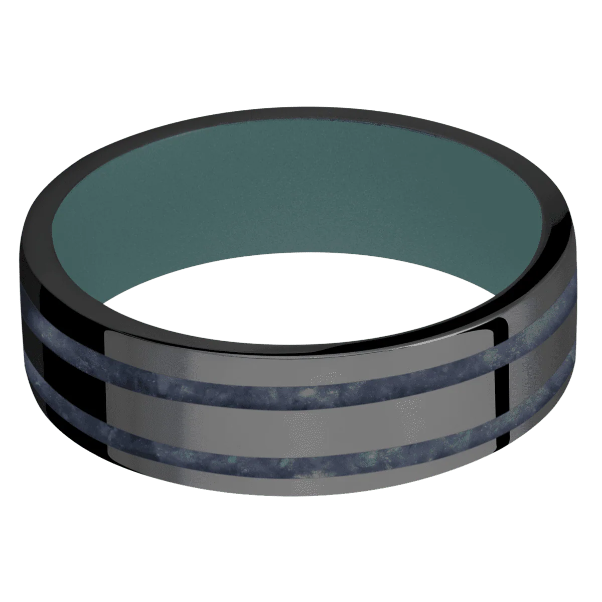 Zirconium + Polish Finish + Northern Lights - Image 3