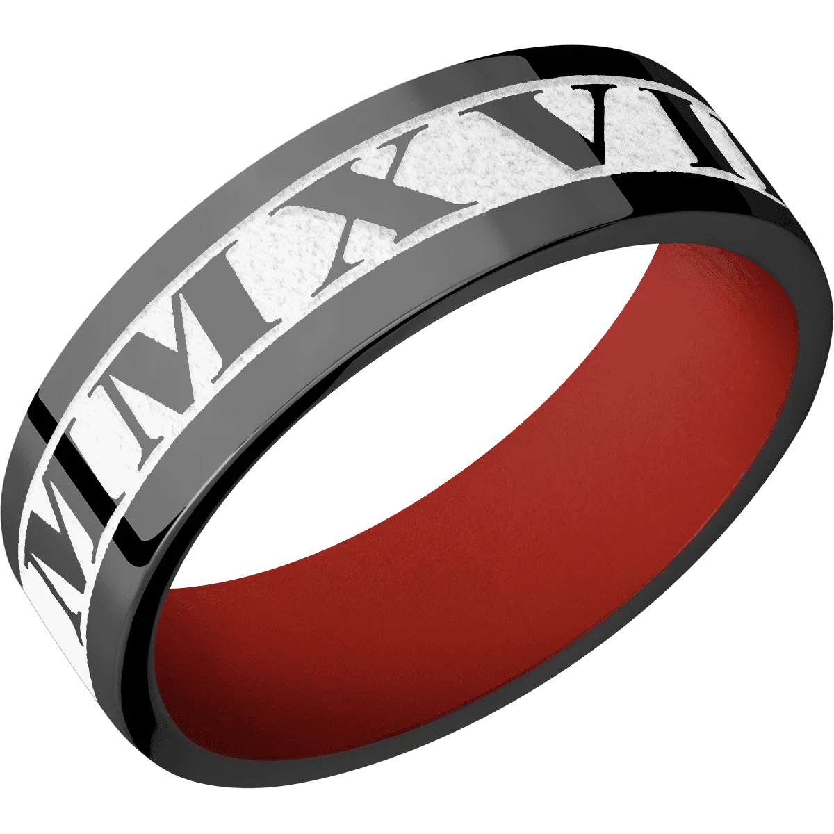 Zirconium + Polish Finish + Red Apple - Image 2