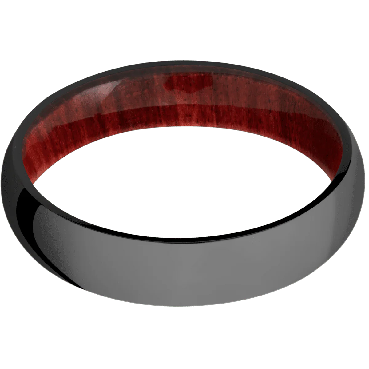 Zirconium + Polish Finish + Red Heart - Image 3
