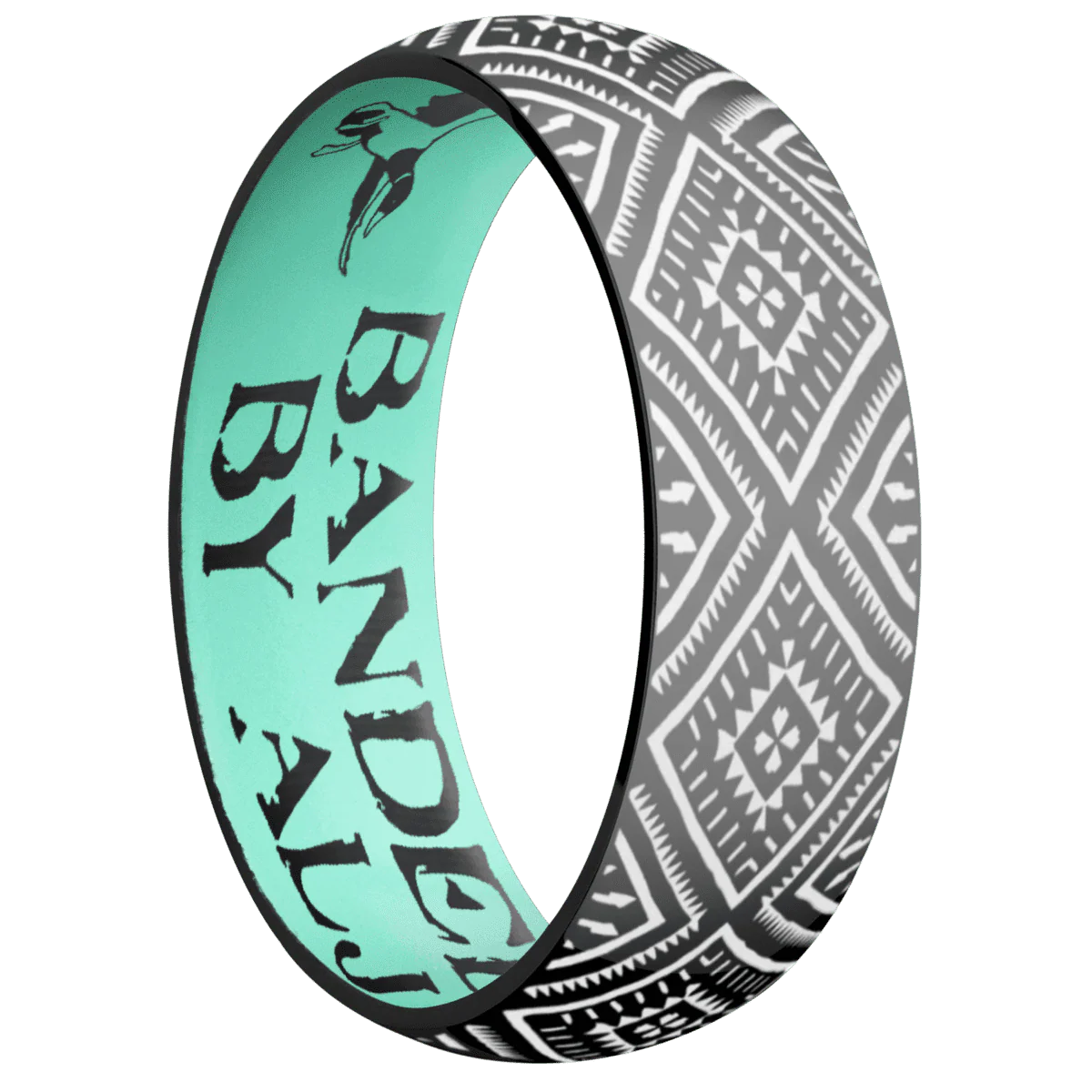 Zirconium + Polish Finish + Robins Egg Blue