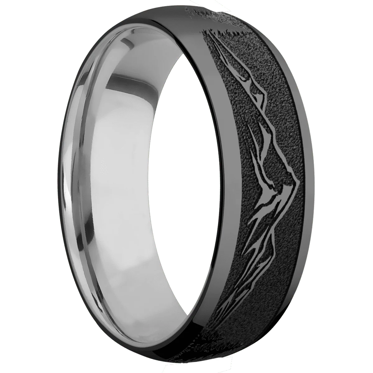 Zirconium + Polish Finish + Titanium