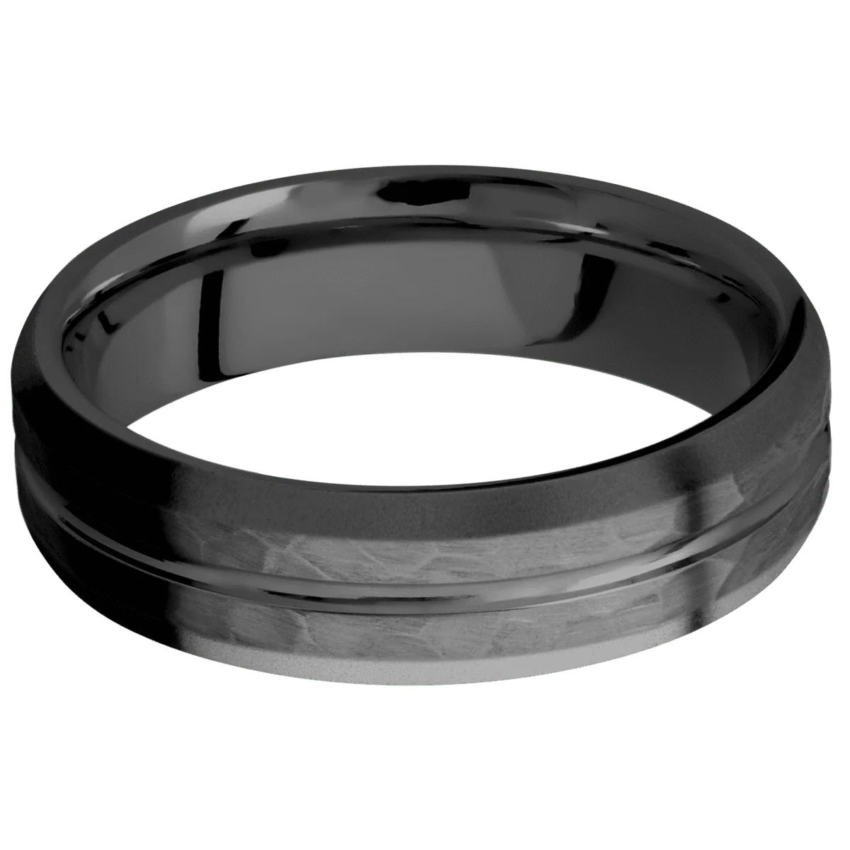 Zirconium + Polish , Hammer Finish - Image 3