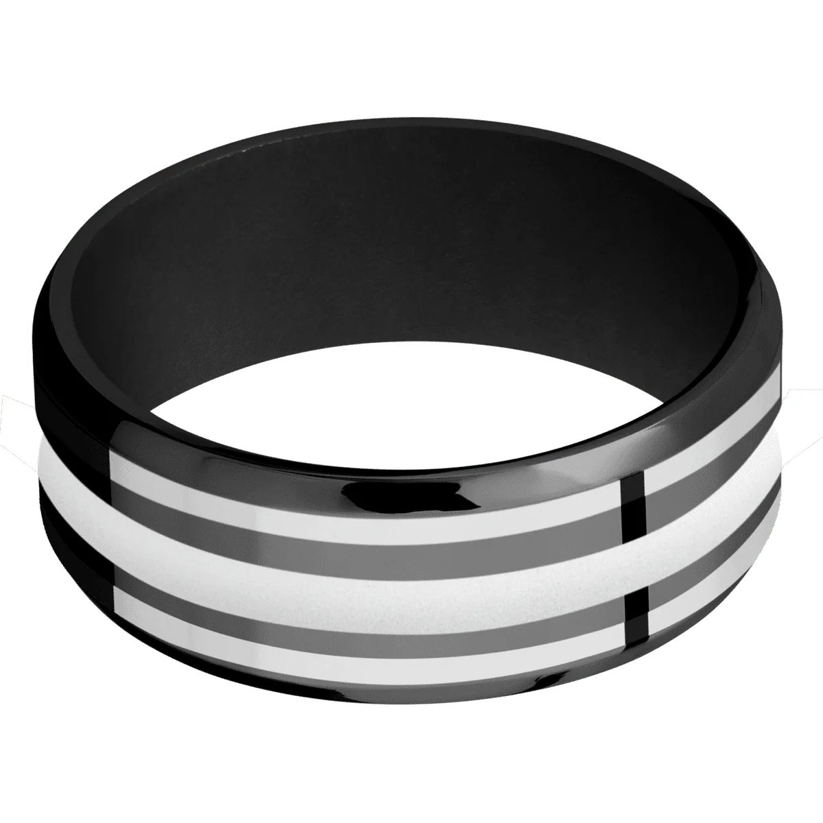 Zirconium + Polish , Polish Finish + Black - Image 3