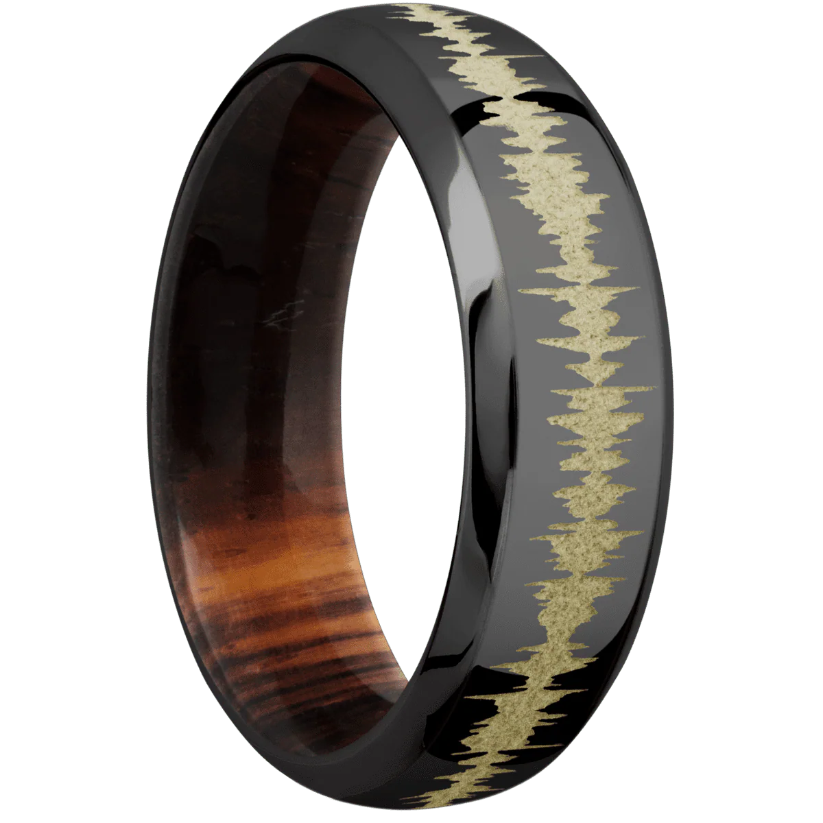 Zirconium + Polish , Polish Finish + Cocobolo