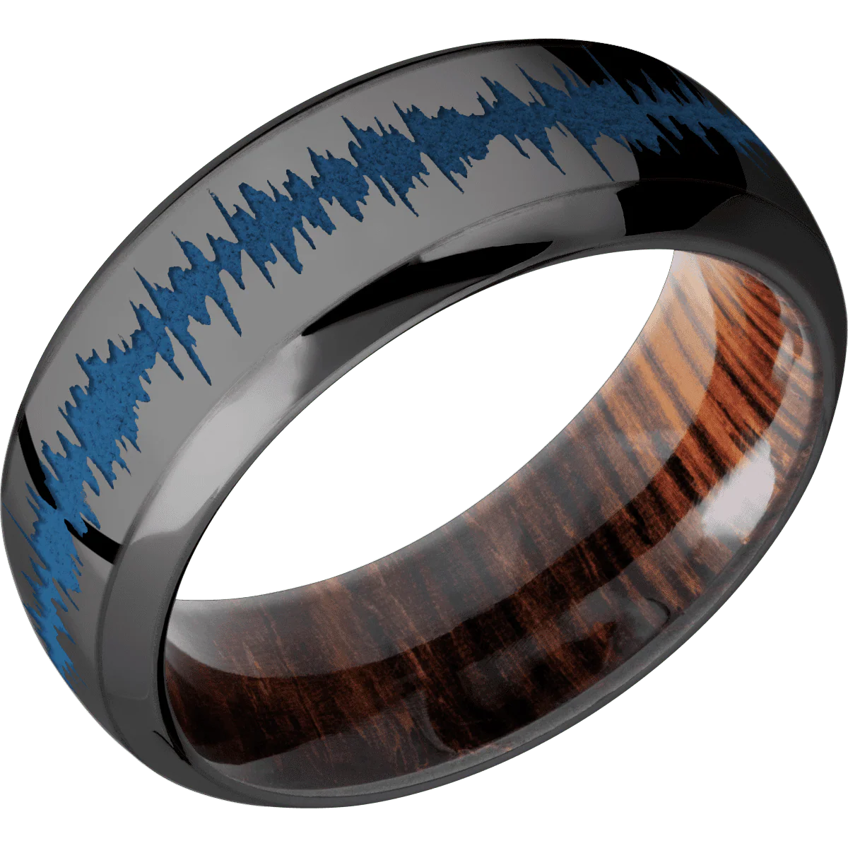 Zirconium + Polish , Polish Finish + Cocobolo - Image 2