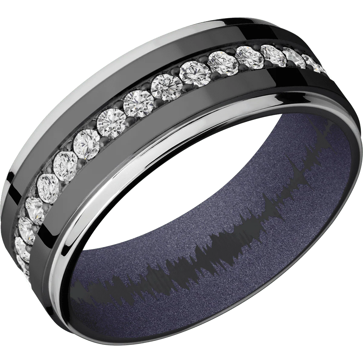 Zirconium + Polish , Polish Finish + Crushed Orchid - Image 2