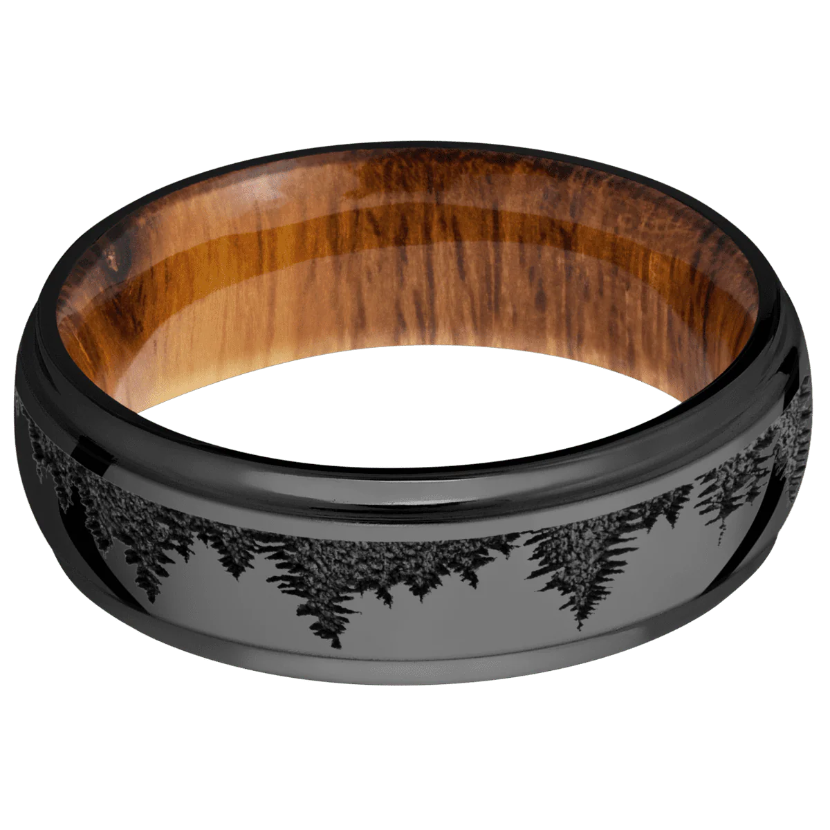 Zirconium + Polish , Polish Finish + Desert Iron Wood - Image 3