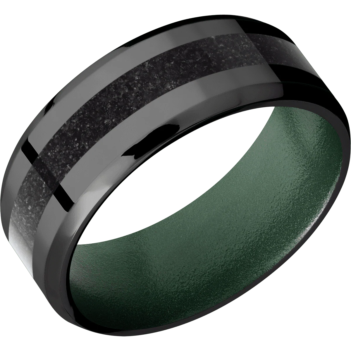 Zirconium + Polish , Polish Finish + Eastern Green - Image 2