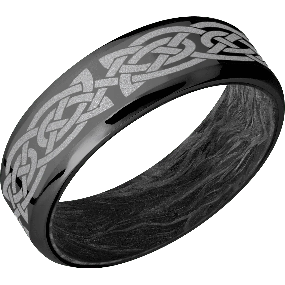 Zirconium + Polish , Polish Finish + Forged Carbon Fiber - Image 2