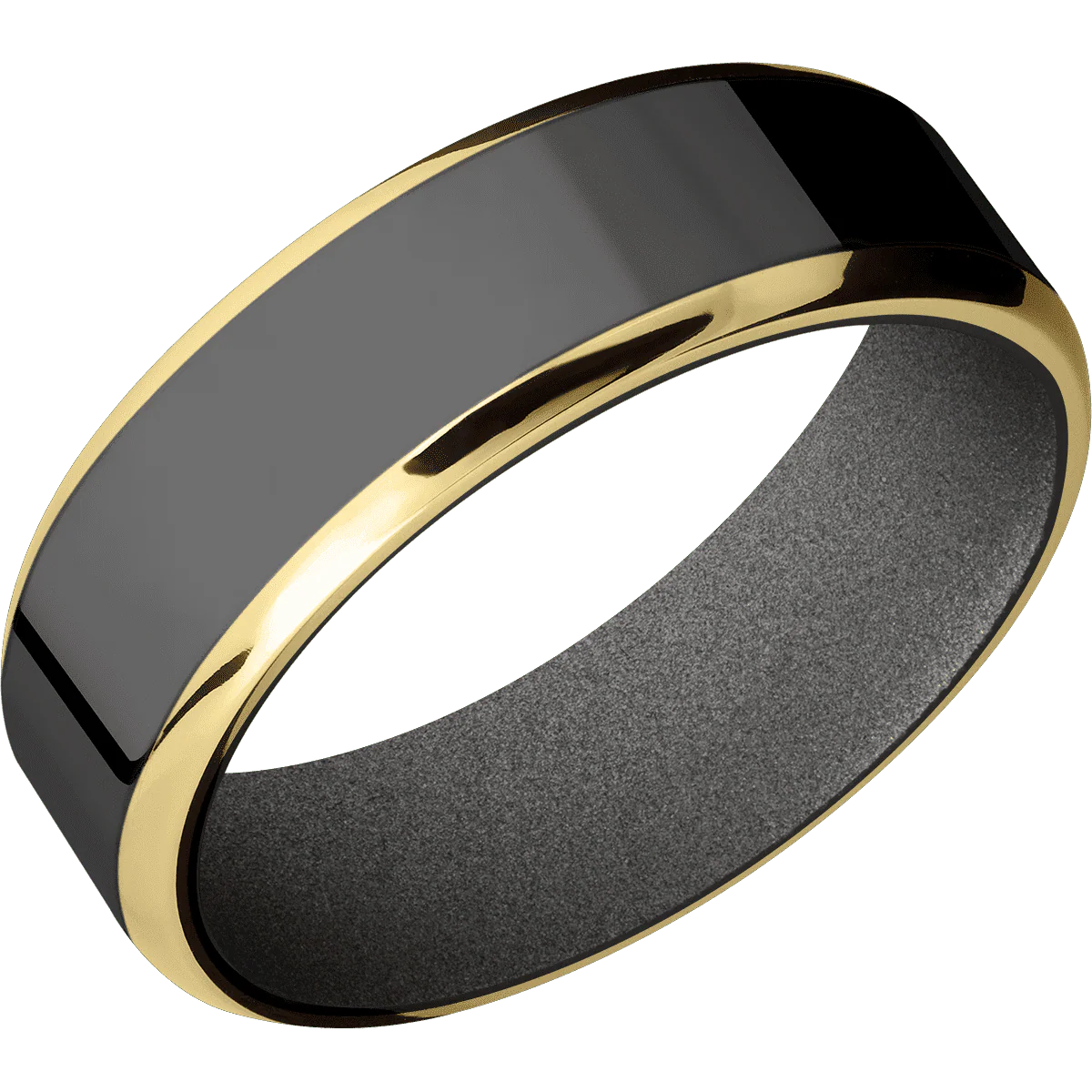 Zirconium + Polish , Polish Finish + Gun Metal Grey - Image 2