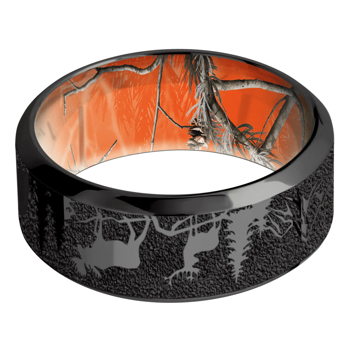 Zirconium + Polish , Polish Finish + RealTree APC Orange - Image 3