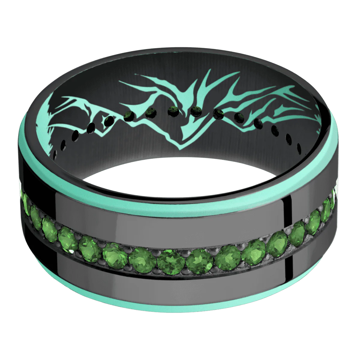 Zirconium + Polish , Polish Finish + Robins Egg Blue - Image 3
