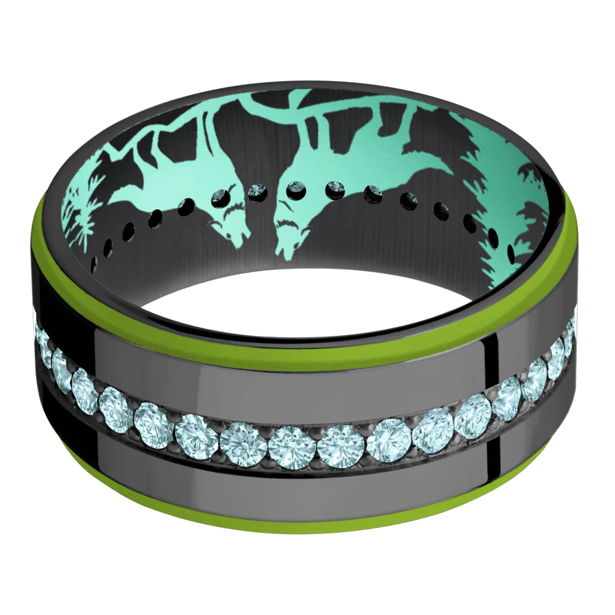 Zirconium + Polish , Polish Finish + Robins Egg Blue - Image 3