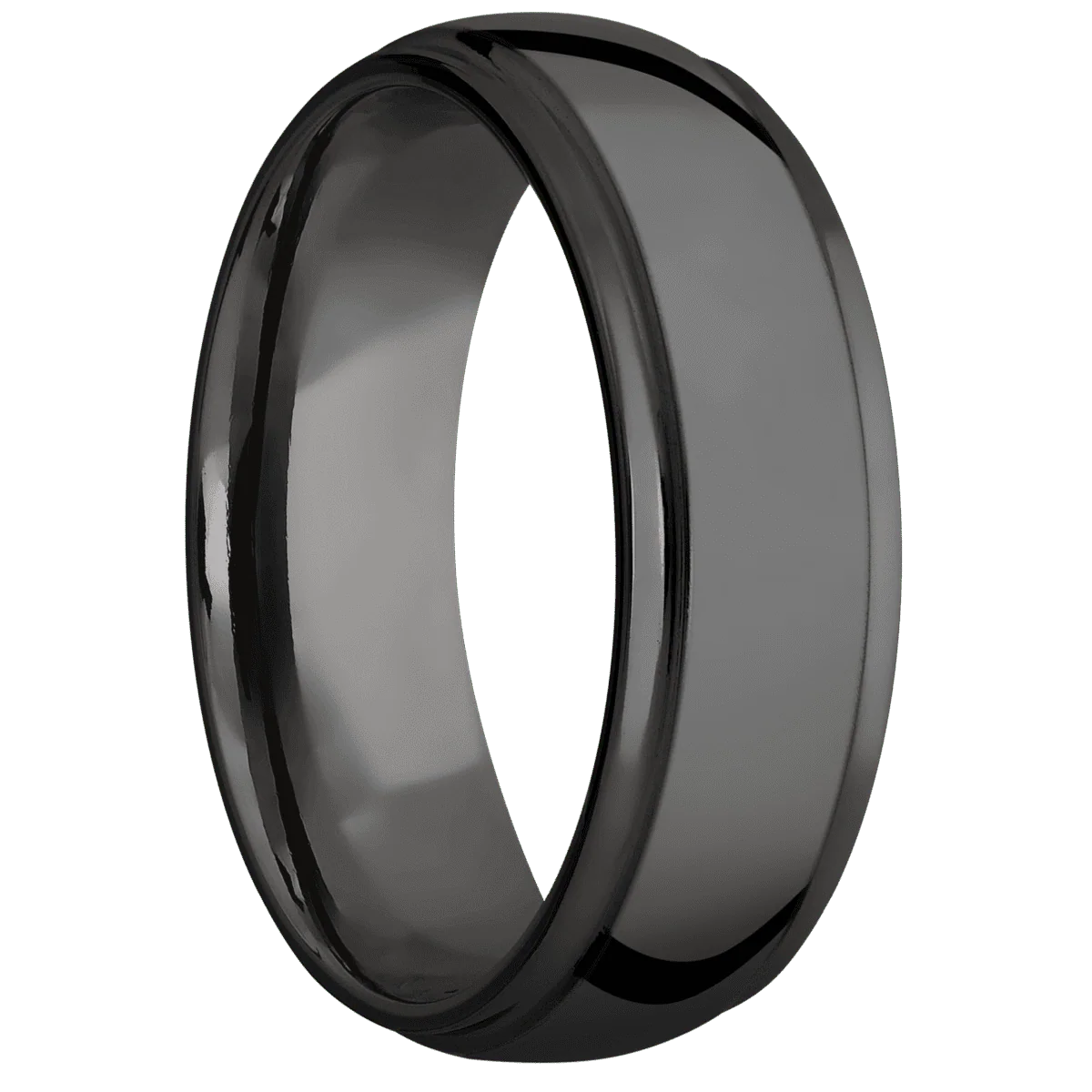 Zirconium + Polish , Polish Finish + Tantalum Noir